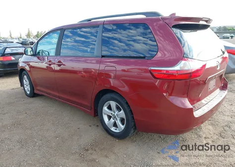 2020 Toyota Sienna Le из США, поврежденный, VIN 5TDKZ3DCXLS022674
